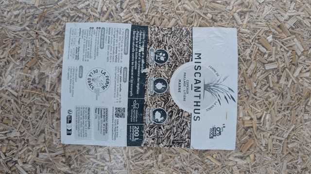 Paillage Miscanthus 200l professionnel 